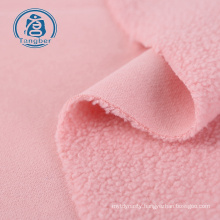 high quality Knit Anti Pilling Terry Brushed Fleece Polyester Cotton CVC Fleece Fabric for Hoodie